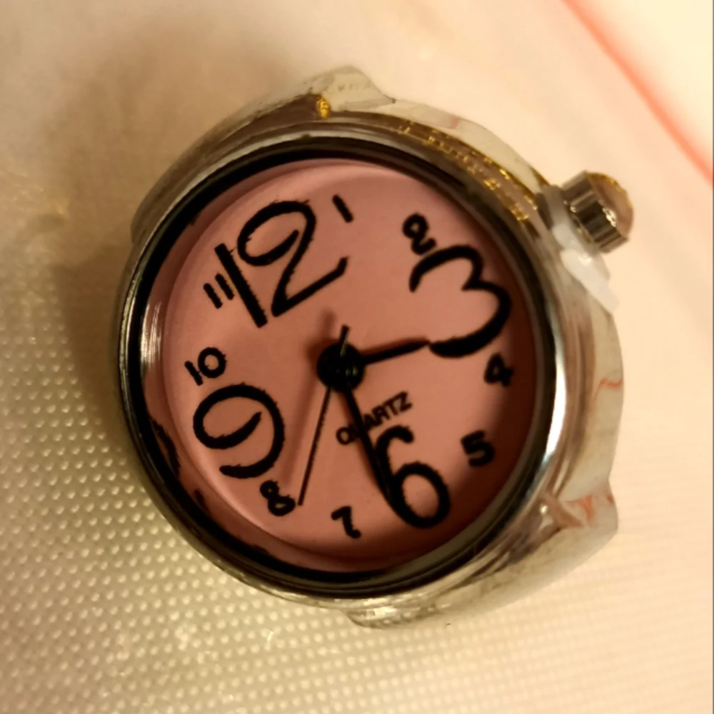 New Silver Stretchable Watch ⌚ Ring, size 7 to 11